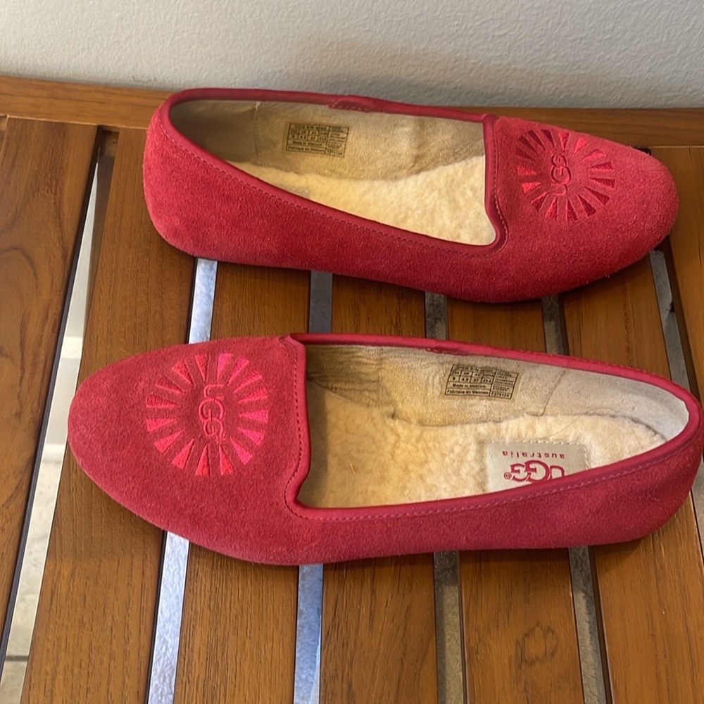Ugg Alloway Ballet Flat Crimson - image 2
